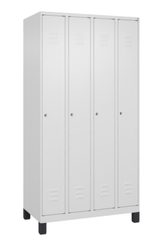 C+P Spind Classic Plus mit 4 Abteilen, Abteilbreite 250 mm