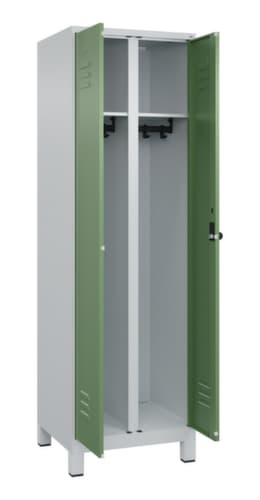 C+P Spind Classic Plus für Schwarz-Weiß-Trennung, Abteilbreite 300 mm
