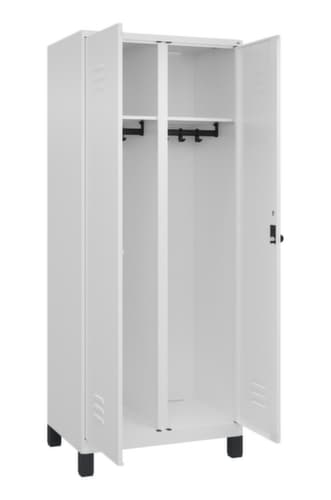 C+P Spind Classic Plus für Schwarz-Weiß-Trennung, Abteilbreite 400 mm
