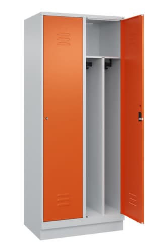 C+P Spind Classic Plus für Schwarz-Weiß-Trennung, Abteilbreite 400 mm