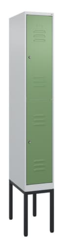 C+P Doppelstöckiger Spind Classic Plus, Abteilbreite 300 mm