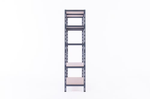 UDOBÄR Schwerlastregal, Höhe x Breite x Tiefe 1800 x 900 x 400 mm, 5 Böden
