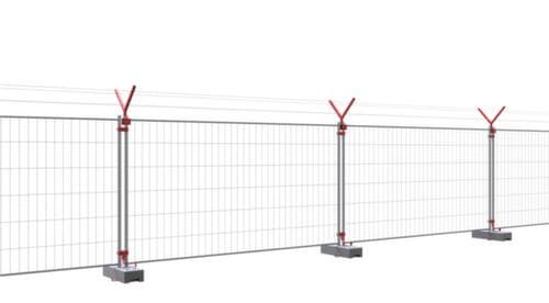 Schake Mobilzaun, Höhe x Breite 2000 x 3500 mm