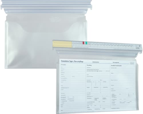 EICHNER Termin-Sichttasche, transparent, DIN A5 quer