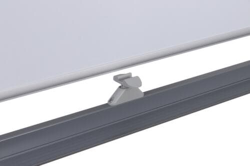 UDOBÄR Mobiles Whiteboard beidseitig nutzbar mit drehbarer Schreibfläche, Höhe x Breite 2145 x 1580 mm