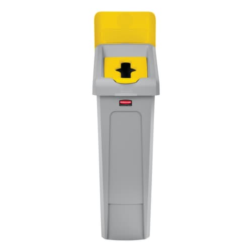 Rubbermaid Deckel Slim Jim® für Recycling-Station, gelb