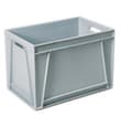 Rollcart Euronorm-Kasten, grau, Inhalt 83 l