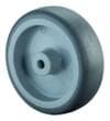 BS-ROLLEN Spurlose thermoplastische Apparaterolle, Traglast 70 kg, TPE-Bereifung