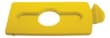 Rubbermaid Deckel Slim Jim® für Recycling-Station, gelb
