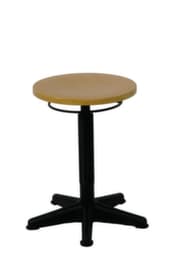 Drehhocker, Sitz Buche, Gleitern