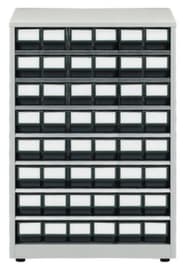 Treston Großes Lagermagazin, 48 Schublade(n), RAL7035 Lichtgrau/grau