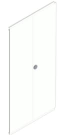 hofe Flügeltür für Steckregal, Höhe x Breite 2500 x 1300 mm