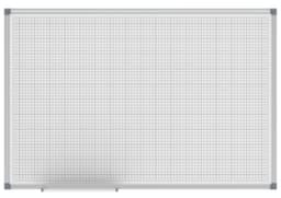MAUL Whiteboard MAULstandard mit Rasterdruck, Höhe x Breite 600 x 900 mm
