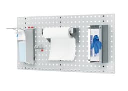 Kappes Lochplatte RasterPlan® mit Hygieneausstattung