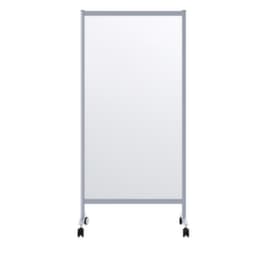 Paperflow Mobile Hygieneschutzwand, Höhe x Breite 1800 x 855 mm