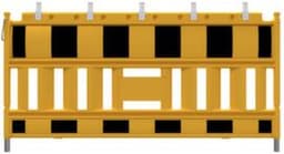 Schake Schrankenzaun NOX, Höhe x Länge 1000 x 2000 mm