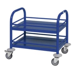 Kongamek Mini-Servierwagen, Traglast 80 kg, 2 Etagen