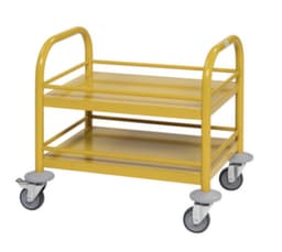 Kongamek Mini-Servierwagen, Traglast 80 kg, 2 Etagen