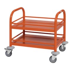 Kongamek Mini-Servierwagen, Traglast 80 kg, 2 Etagen