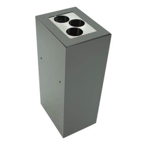 Wertstoffsammler, 60 l, dunkelgrau