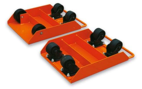 RAPIDLIFT Transportroller mit rutschfester Ladefläche, Traglast 1000 kg, Nylon-Bereifung