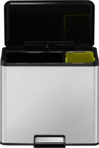Tretabfallsammler EKO mit fingerabdruckfester Beschichtung, Inhalt 1 x 20 l/ 1 x 9 l