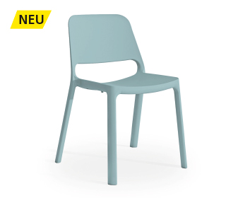 Mayer Sitzmöbel Stapelstuhl myNUKE outdoorgeeignet, himmelblau